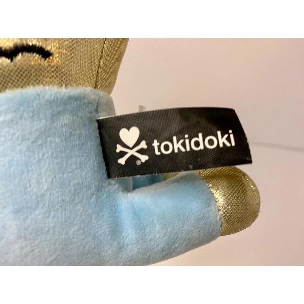 Tokidoki 7” CORSICA MERMICORNO Plush Blue & Gold‎ Unicorn Mermaid Aurora World